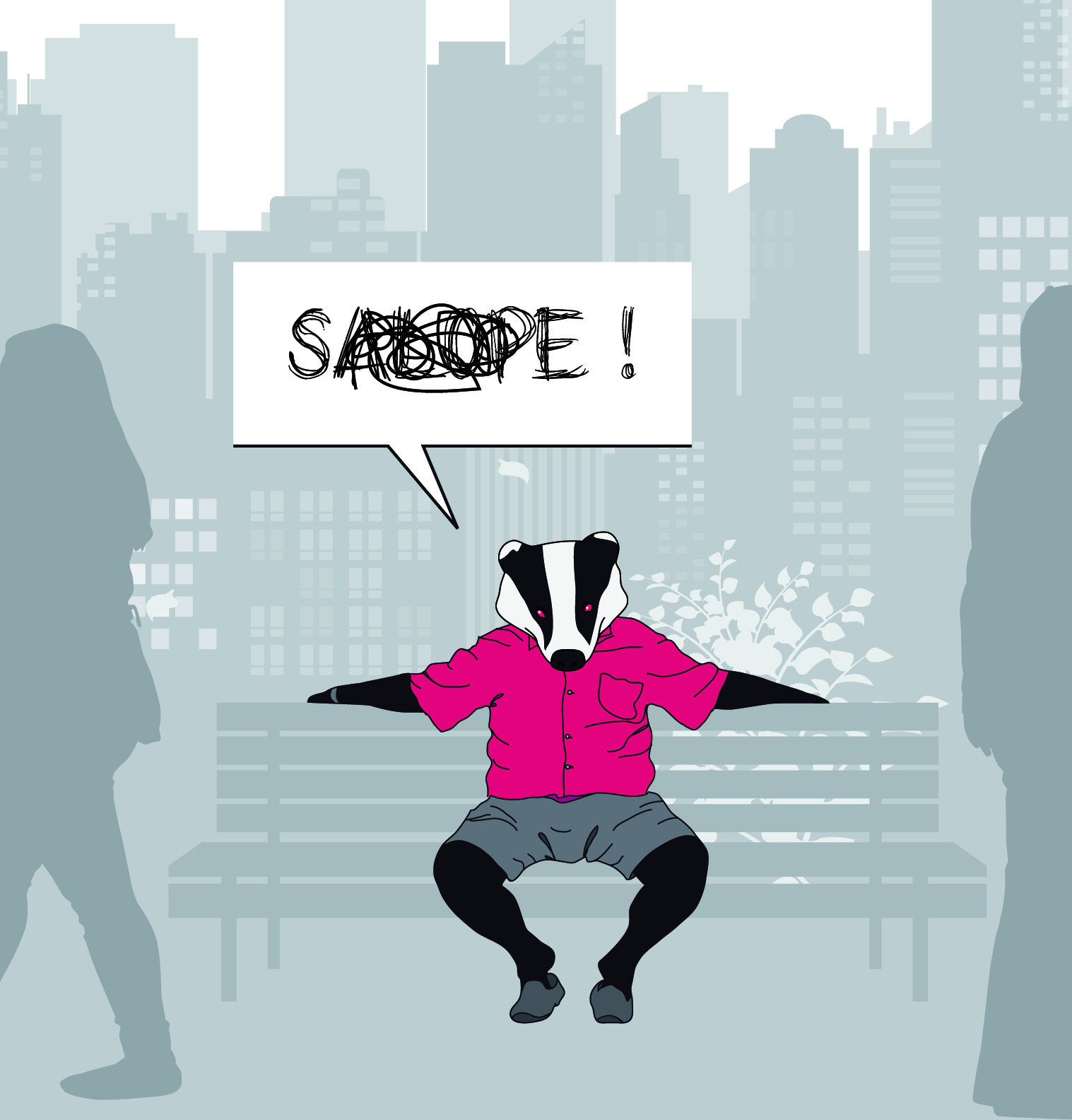 Harcèlement sexiste. Illustration de Morgane Maudet. Copyright